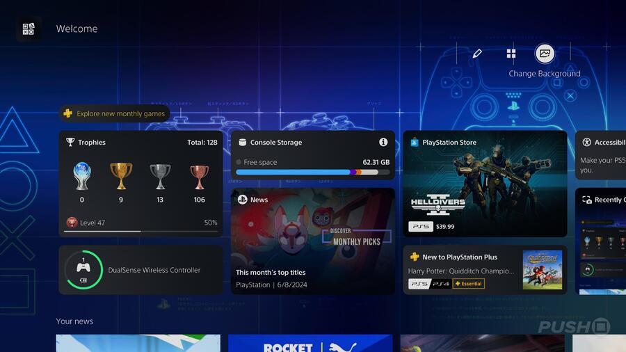Everything You Can Do in PS5's Welcome Hub 18