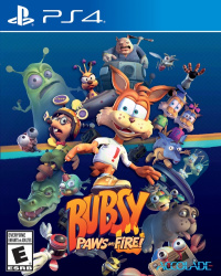 Bubsy: Paws on Fire Cover
