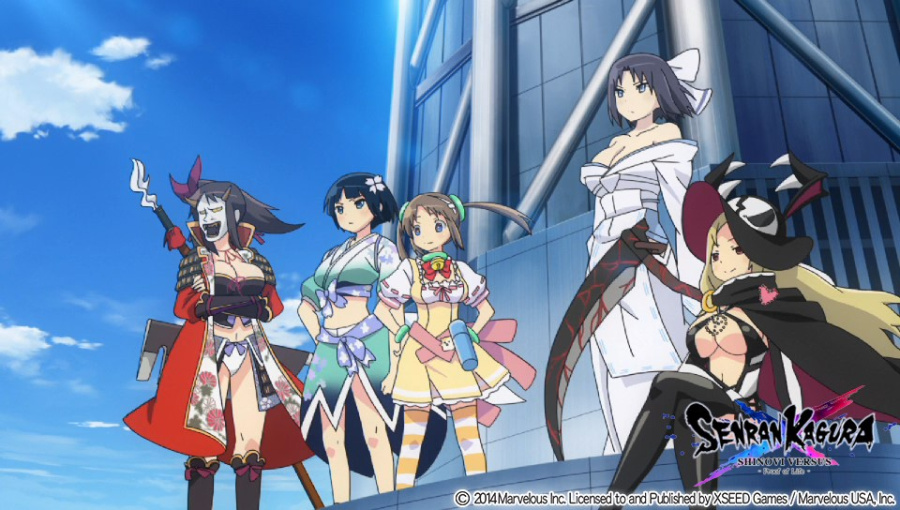 Senran Kagura Shinovi Versus Review - Screenshot 2 of 6